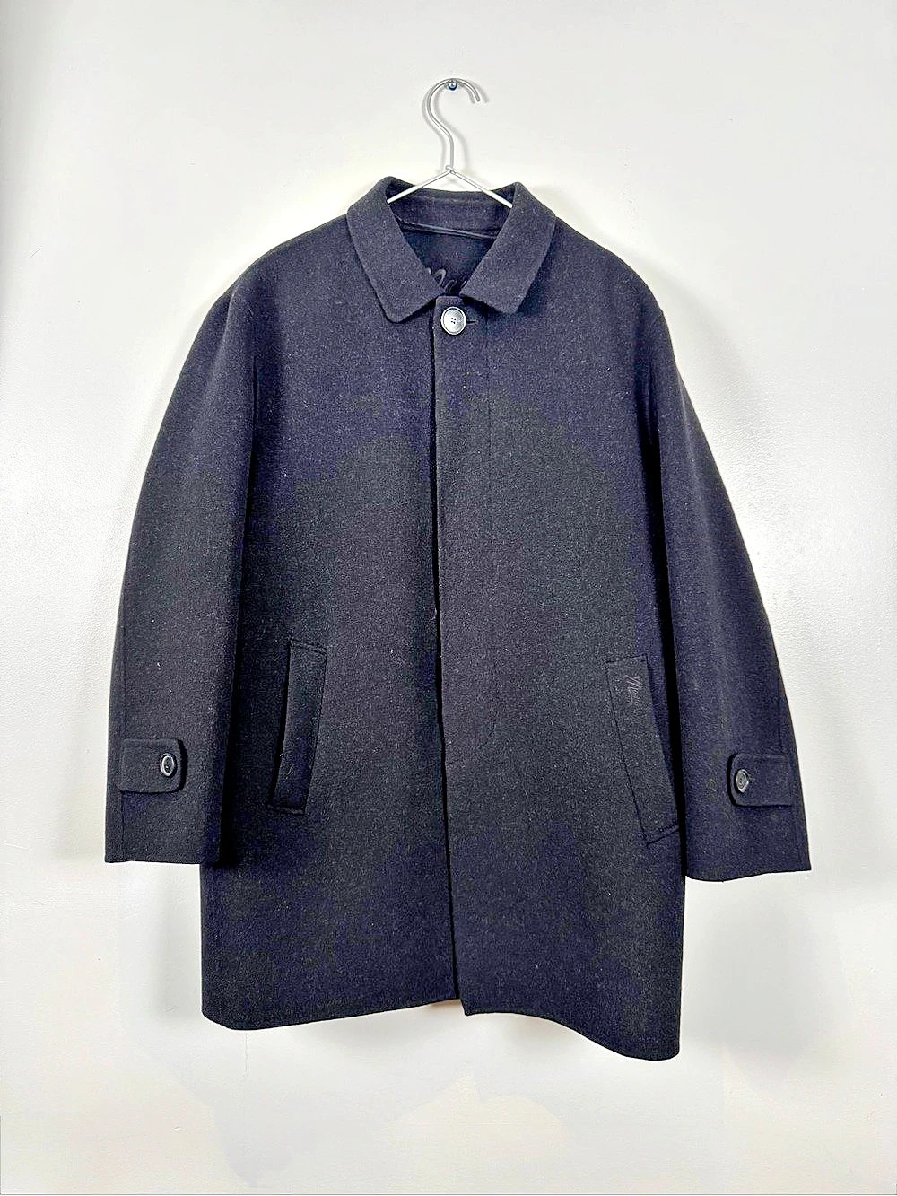 Charcoal Wool Coat
